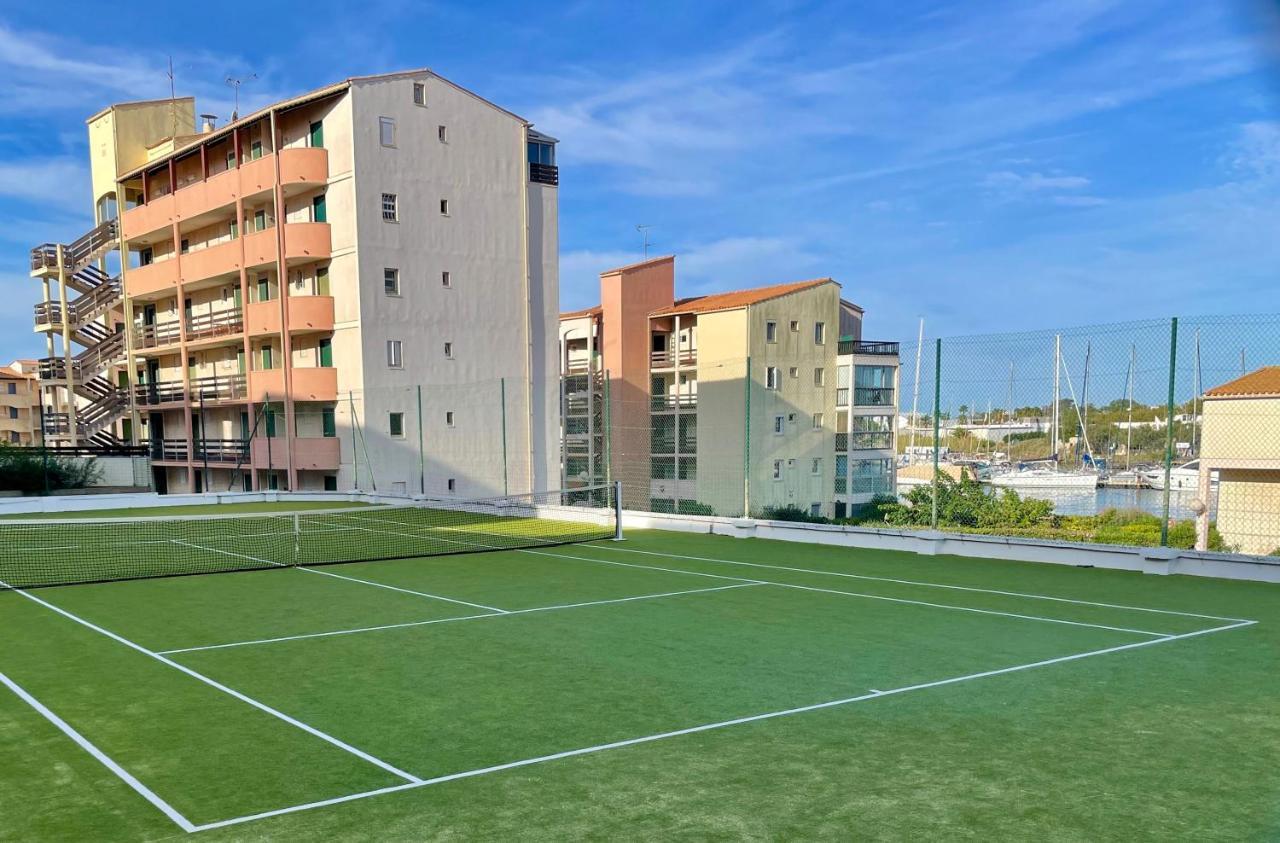 Studio Face A La Mer 4 Couchages - Gratuits Piscine Tennis Et Un Parking Prive Rare Et Tres Utile - Vue Magnifique Sur La Mer - Agreable En Toutes Saisons Ile Des Pecheurs - La Brigantine - Emplacement Et Vue Rares Au Cap D'آجد المظهر الخارجي الصورة